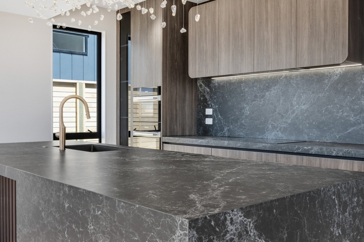 Vaughans Road Residence II, Long Bay interior photograph
