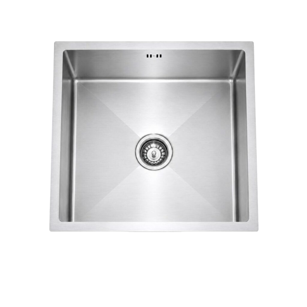 JS2218 brushed single bowl kitchen sink