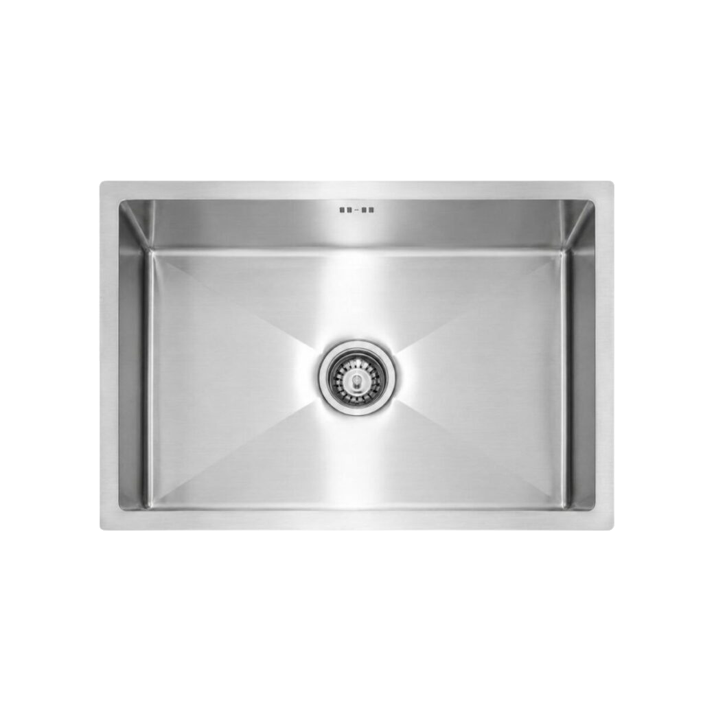 JS2818 Brushed single bowl kitchen sink