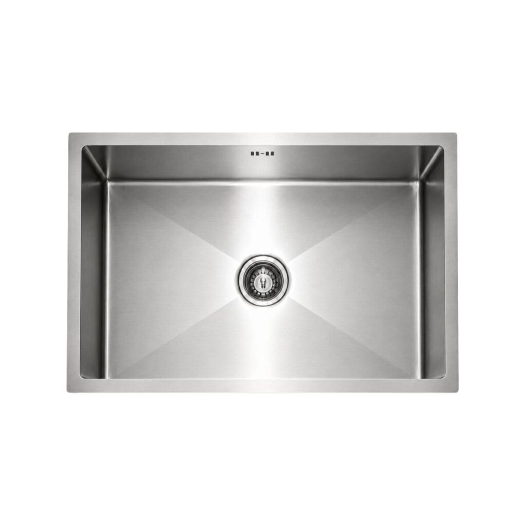 Single Bowl Kitchen Sink 760 x 450 mm - Brushed - JS3018