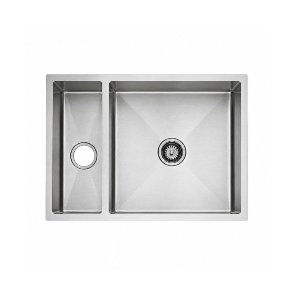 Double Bowl Kitchen Sink 760 x 450 mm - Brushed - JS3018A