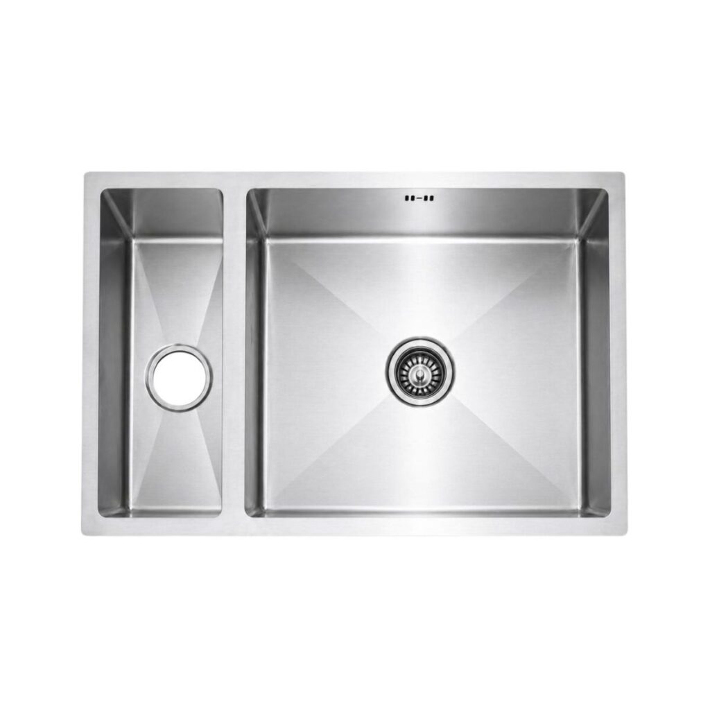 Double Bowl Kitchen Sink 800 x 450 mm - Brushed - JS3118A