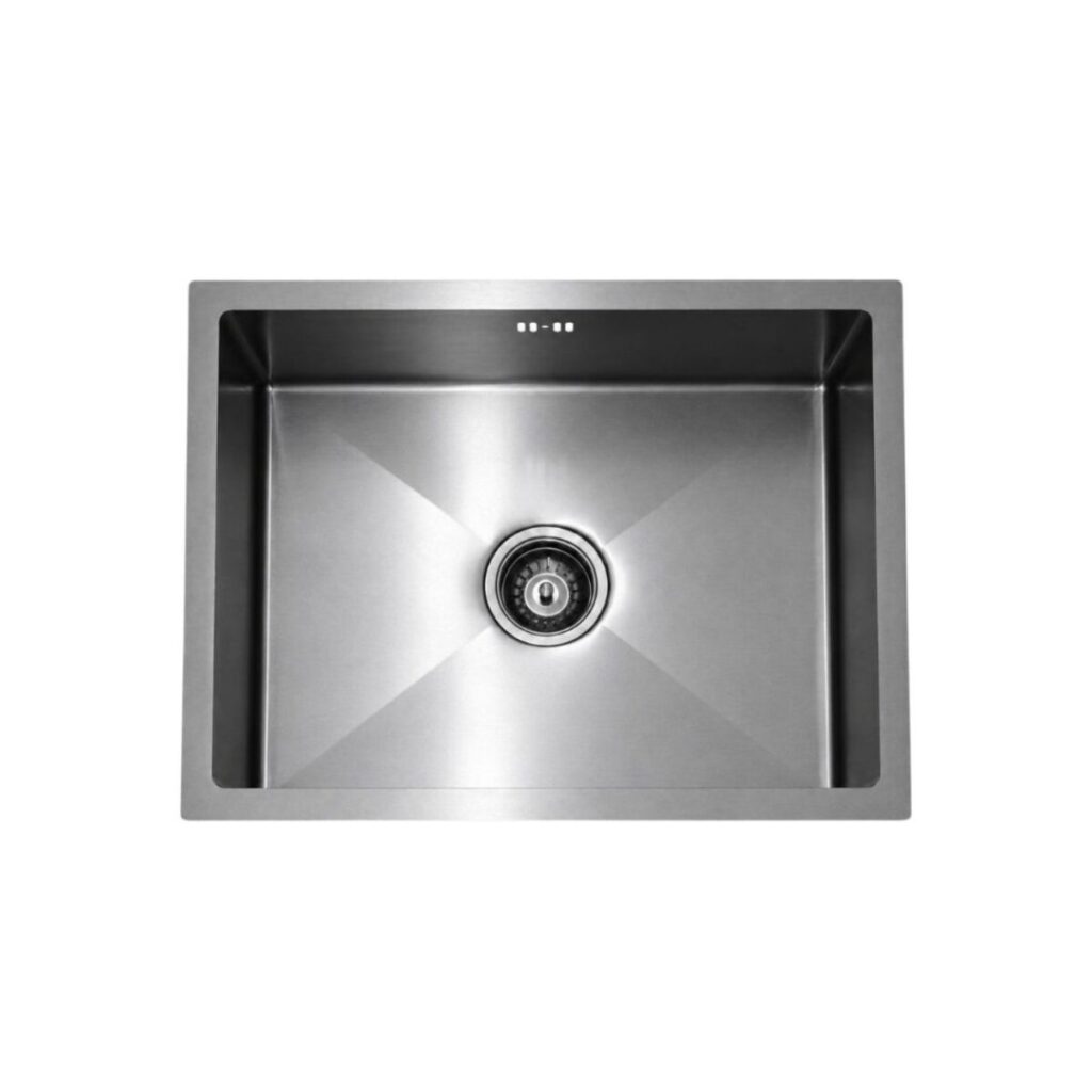 Single Bowl Kitchen Sink 590 x 450 mm - Dark Grey - JSB2418